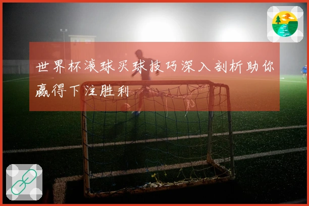 世界杯滚球买球技巧深入剖析助你赢得下注胜利